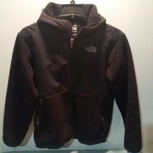 North Face Fleece Hooded Jacket